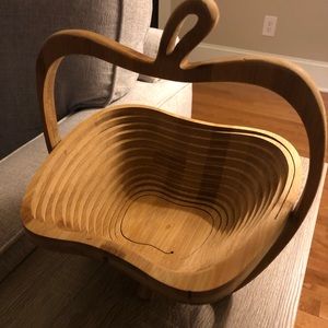 Collapsible Wooden Basket